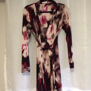 Calvin Klein wrap dress